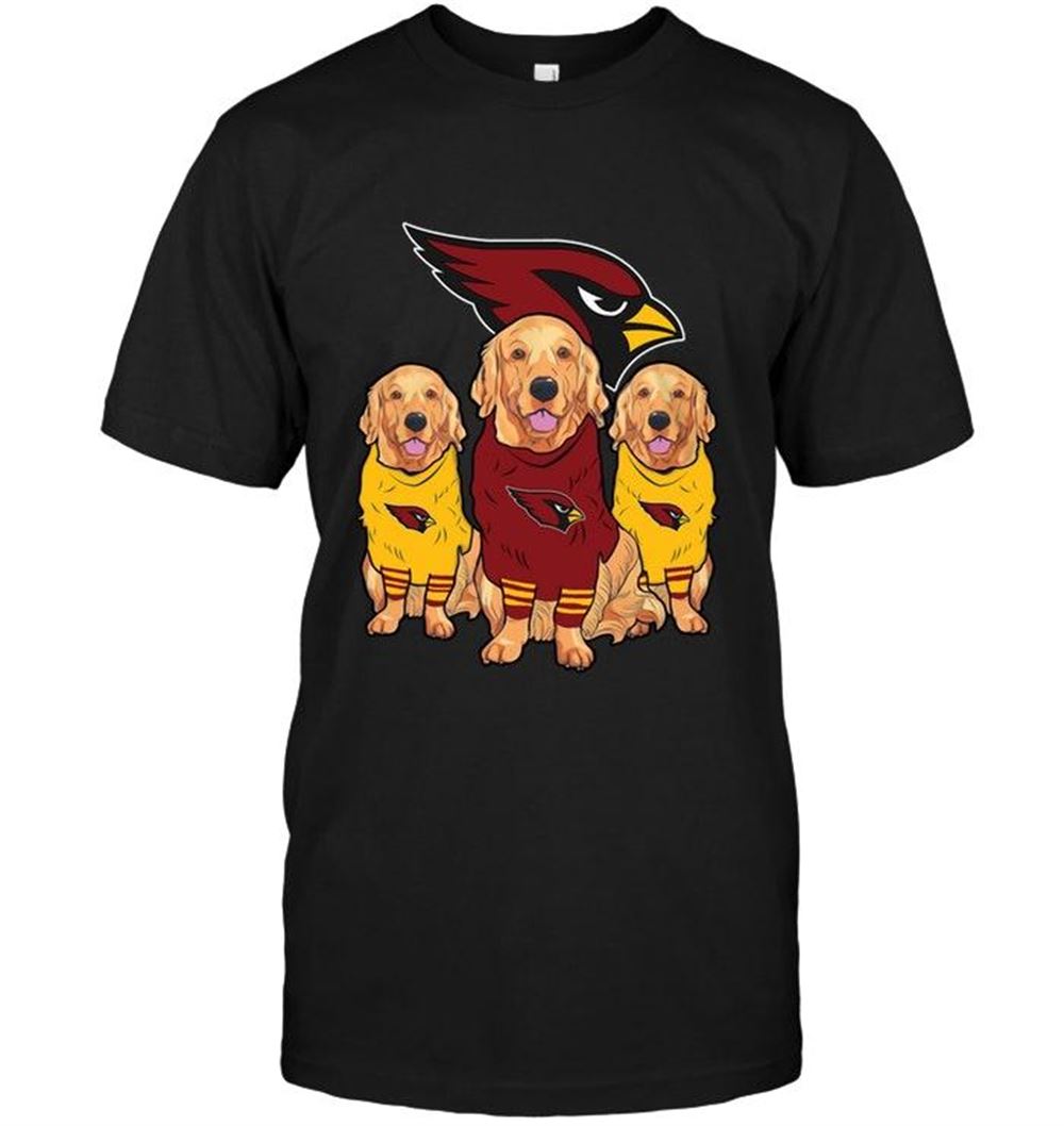 Amazing Nfl Arizona Cardinals Golden Retriever Arizona Cardinals Fan Shirt 