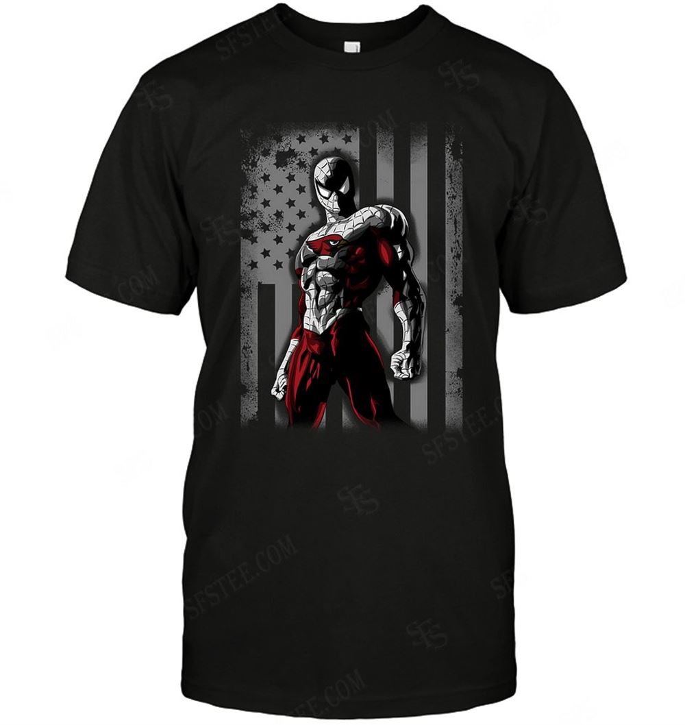 Gifts Nfl Arizona Cardinals Spiderman Flag Dc Marvel Jersey Superhero Avenger 