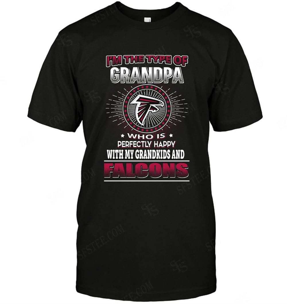 Amazing Nfl Atlanta Falcons Grandpa Loves Grandkids 