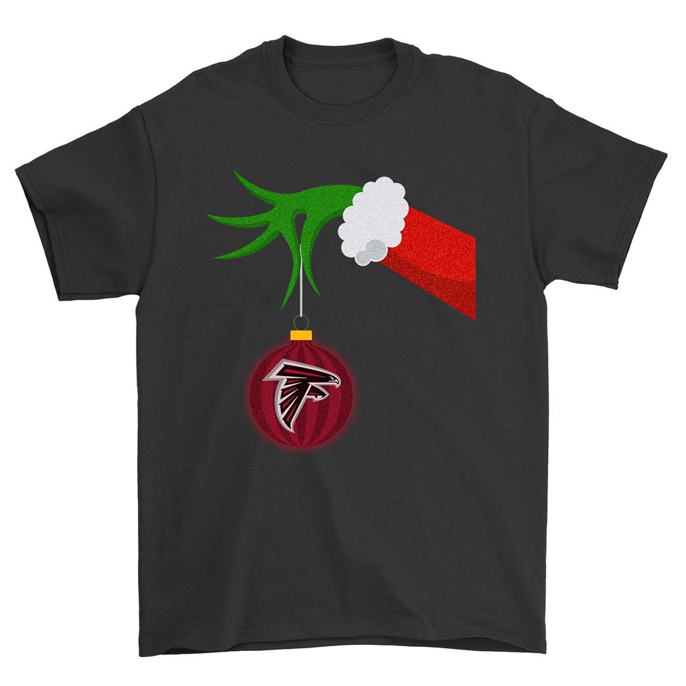 Amazing Nfl Atlanta Falcons Grinch Hand Merry Christmas Atlanta Falcons 
