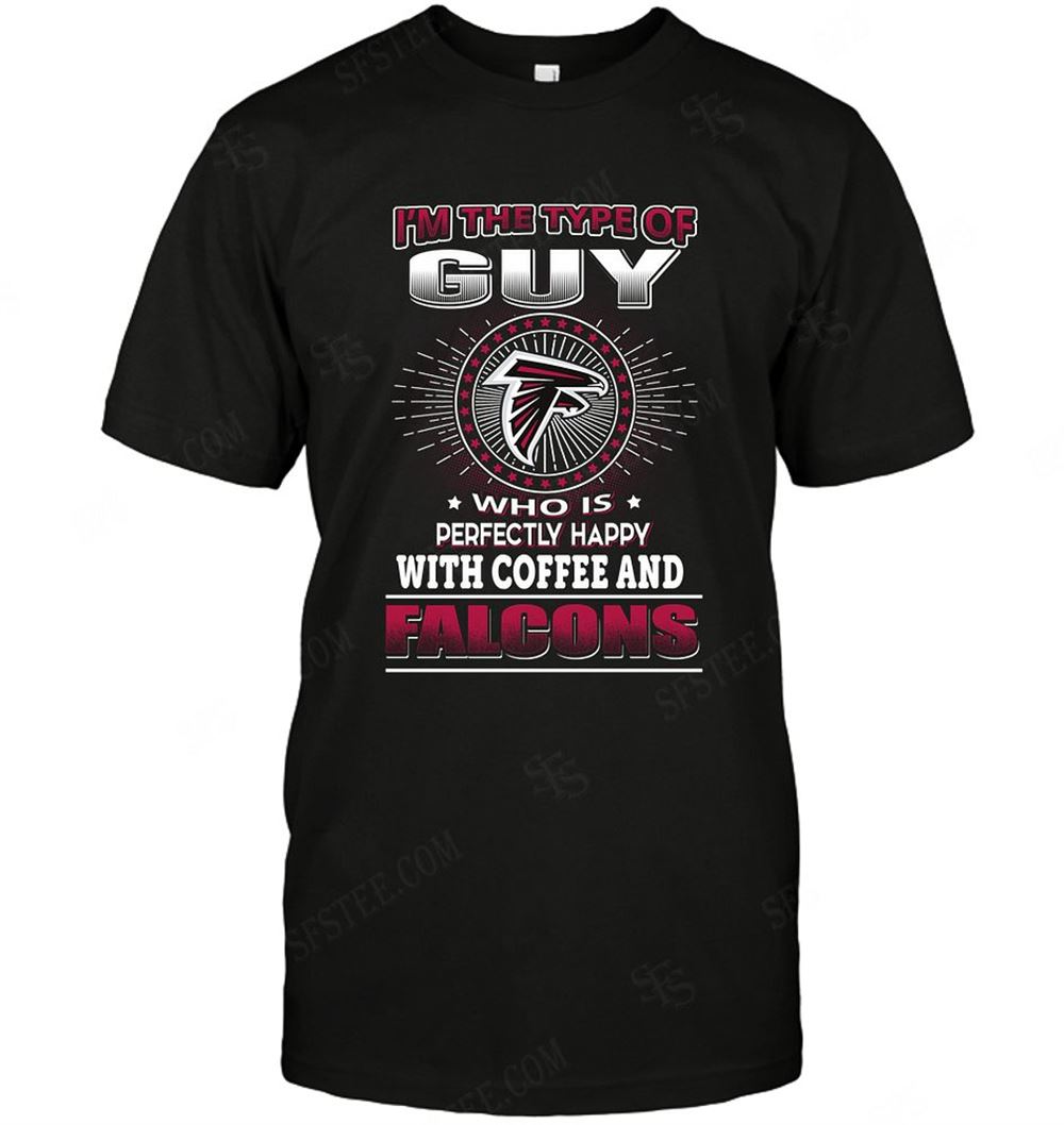 Awesome Nfl Atlanta Falcons Guy Loves Coffee 