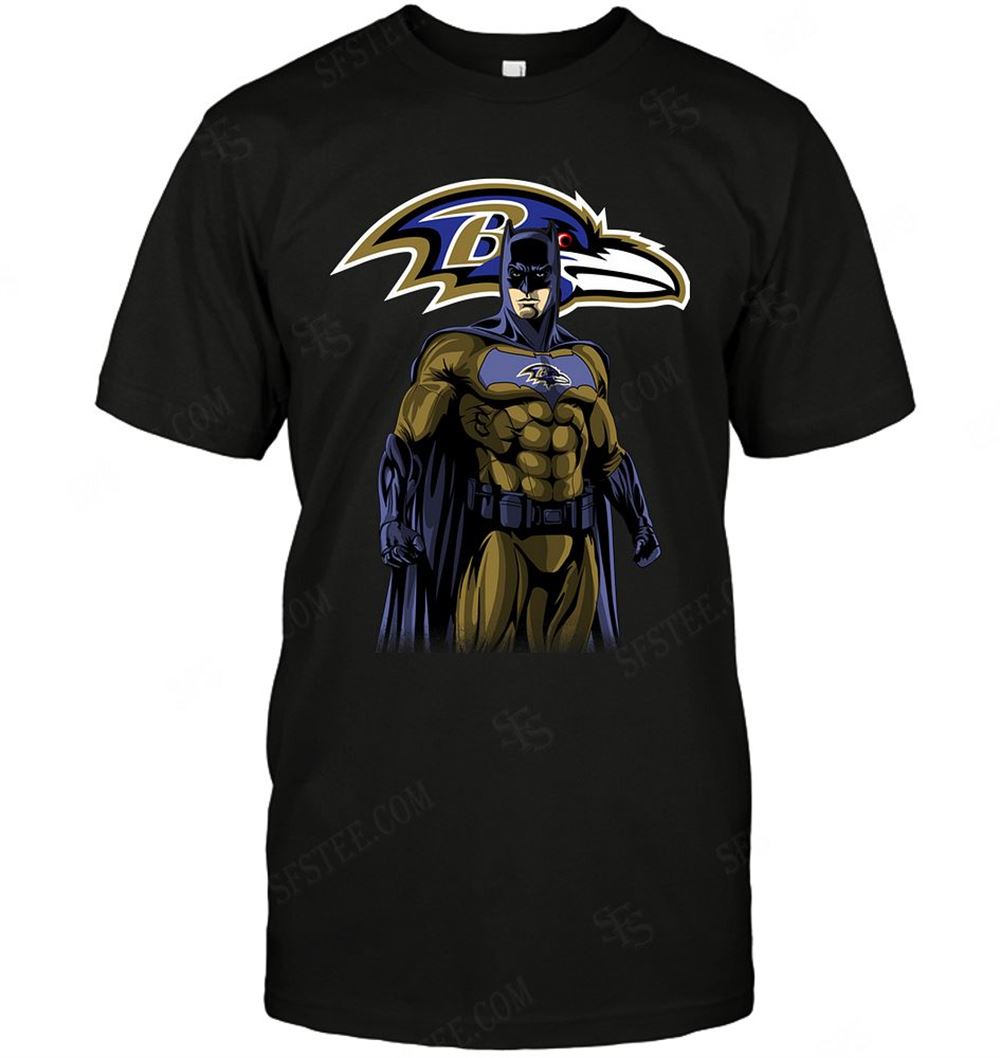 Best Nfl Baltimore Ravens Batman Dc Marvel Jersey Superhero Avenger 