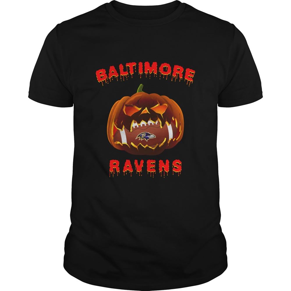 Great Nfl Baltimore Ravens Halloween Pumpkin Baltimore Ravens Nfl 
