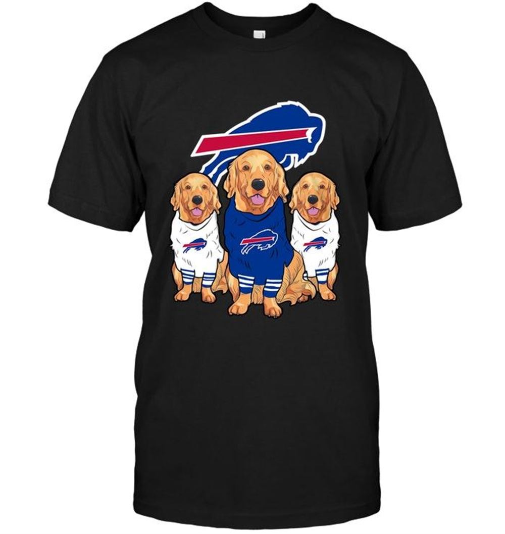 Awesome Nfl Buffalo Bills Golden Retriever Buffalo Bills Fan Shirt 