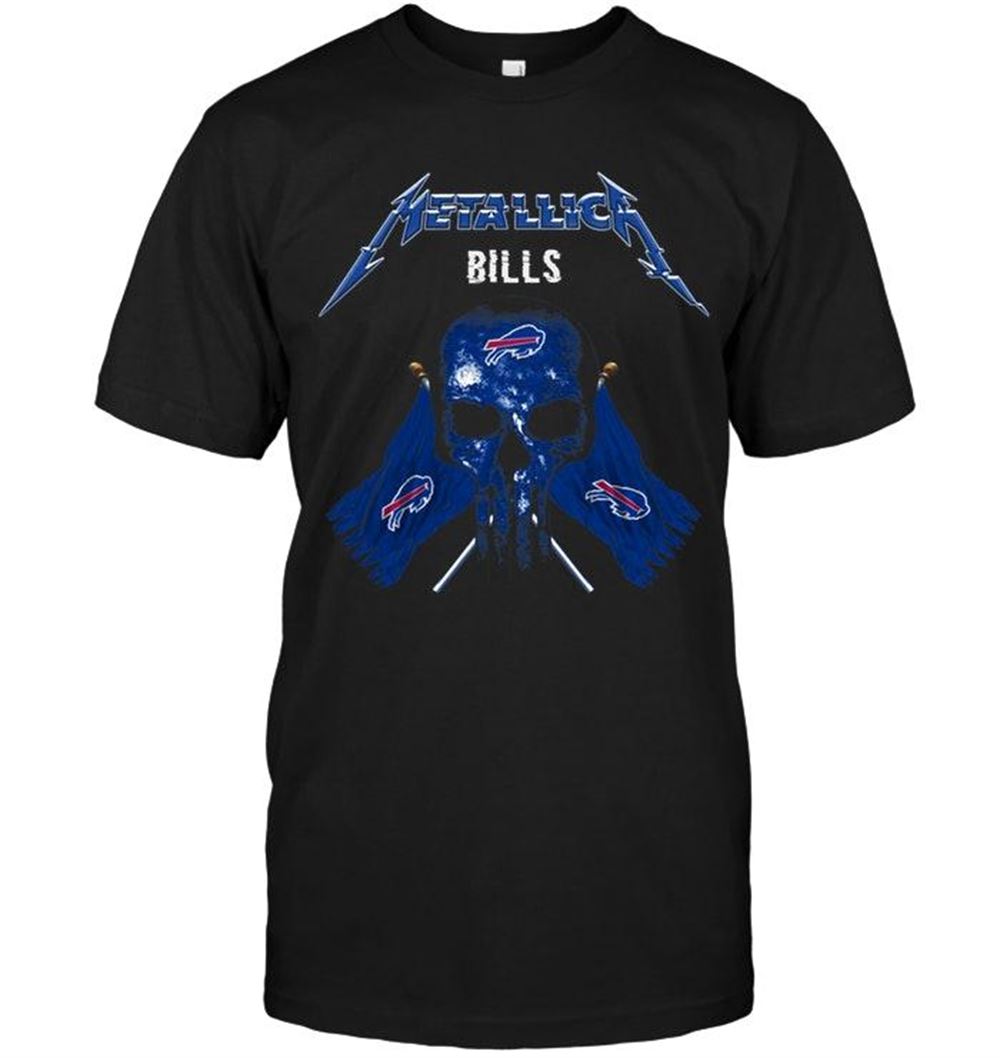 Awesome Nfl Buffalo Bills Metallica Buffalo Bills Shirt 