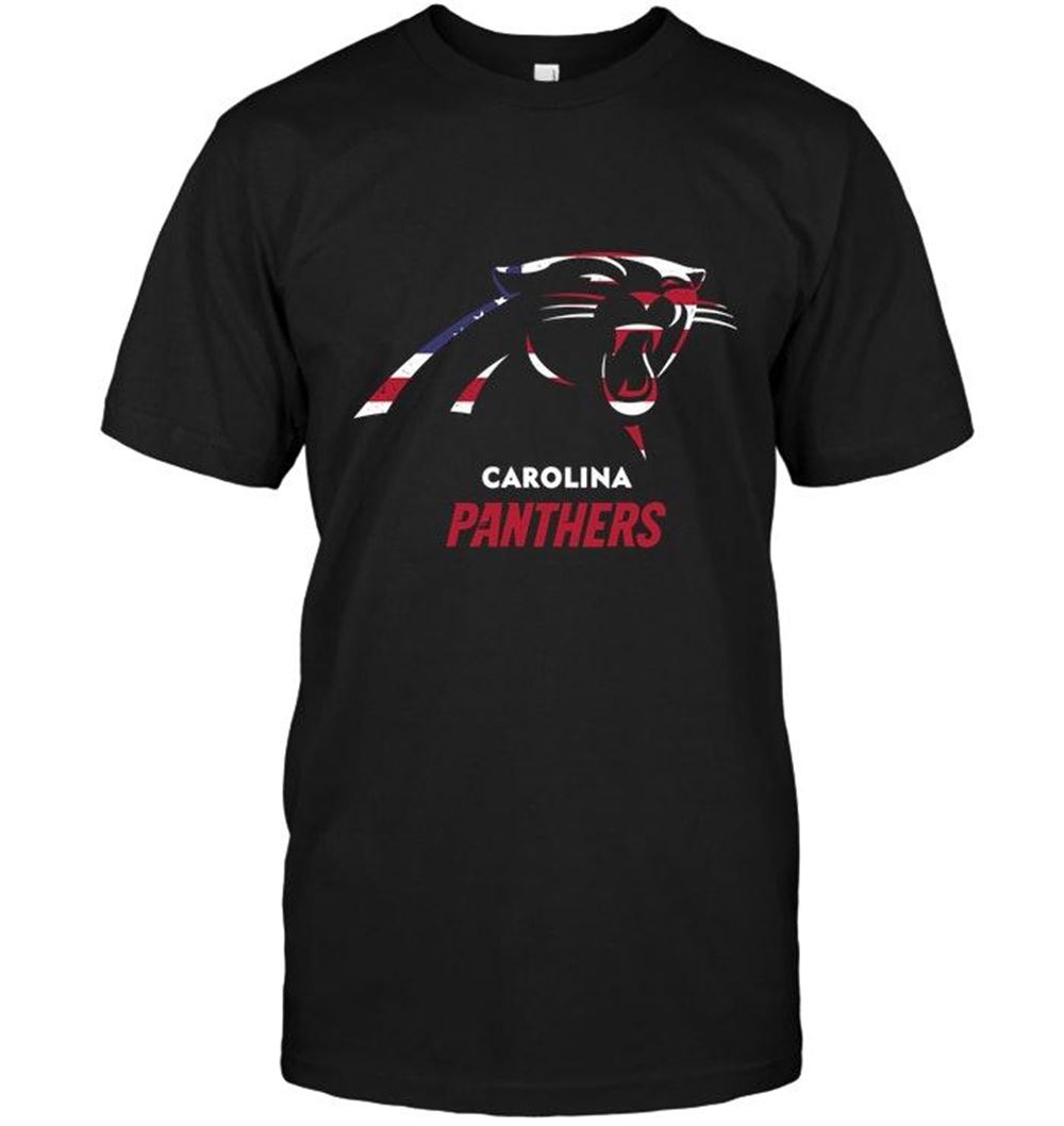Awesome Nfl Carolina Panthers 4th July Independence Day American Flag Shirt 