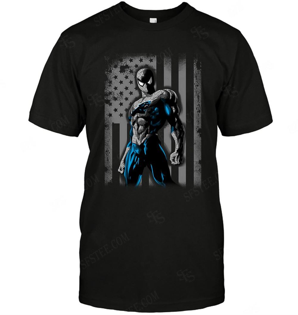 Best Nfl Carolina Panthers Spiderman Flag Dc Marvel Jersey Superhero Avenger 