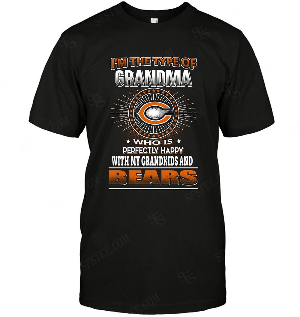 High Quality Nfl Chicago Bears Grandma Loves Grandkids 
