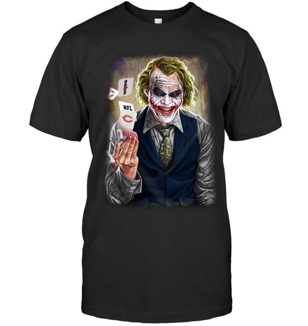 Great Nfl Chicago Bears Joker Nfl Chicago Bears Fan Shirt 