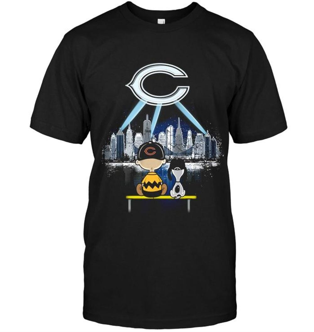 Amazing Nfl Chicago Bears Snoopy Watch Chicago Bears City Shirt 