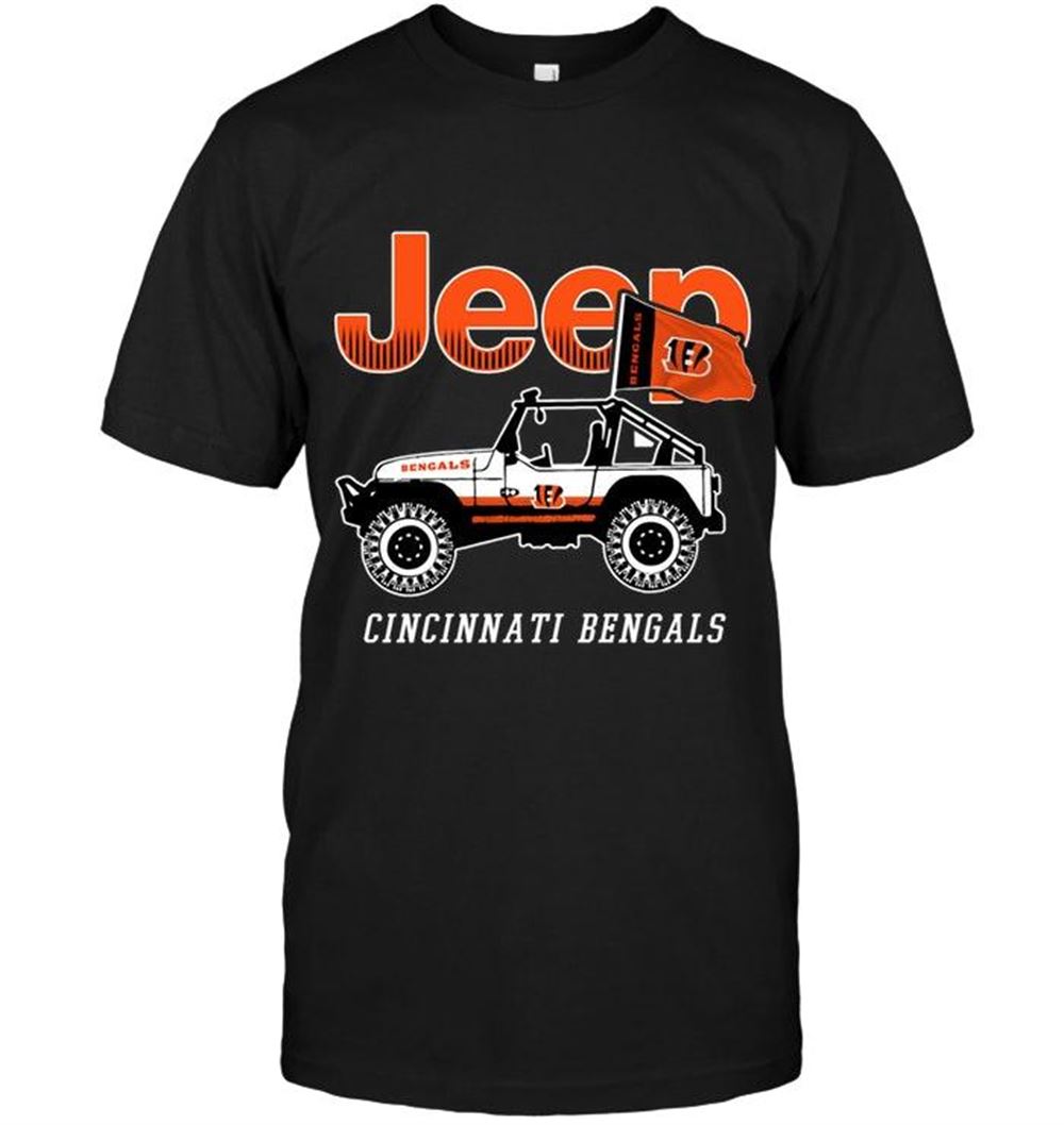 Awesome Nfl Cincinnati Bengals Jeep Shirt 