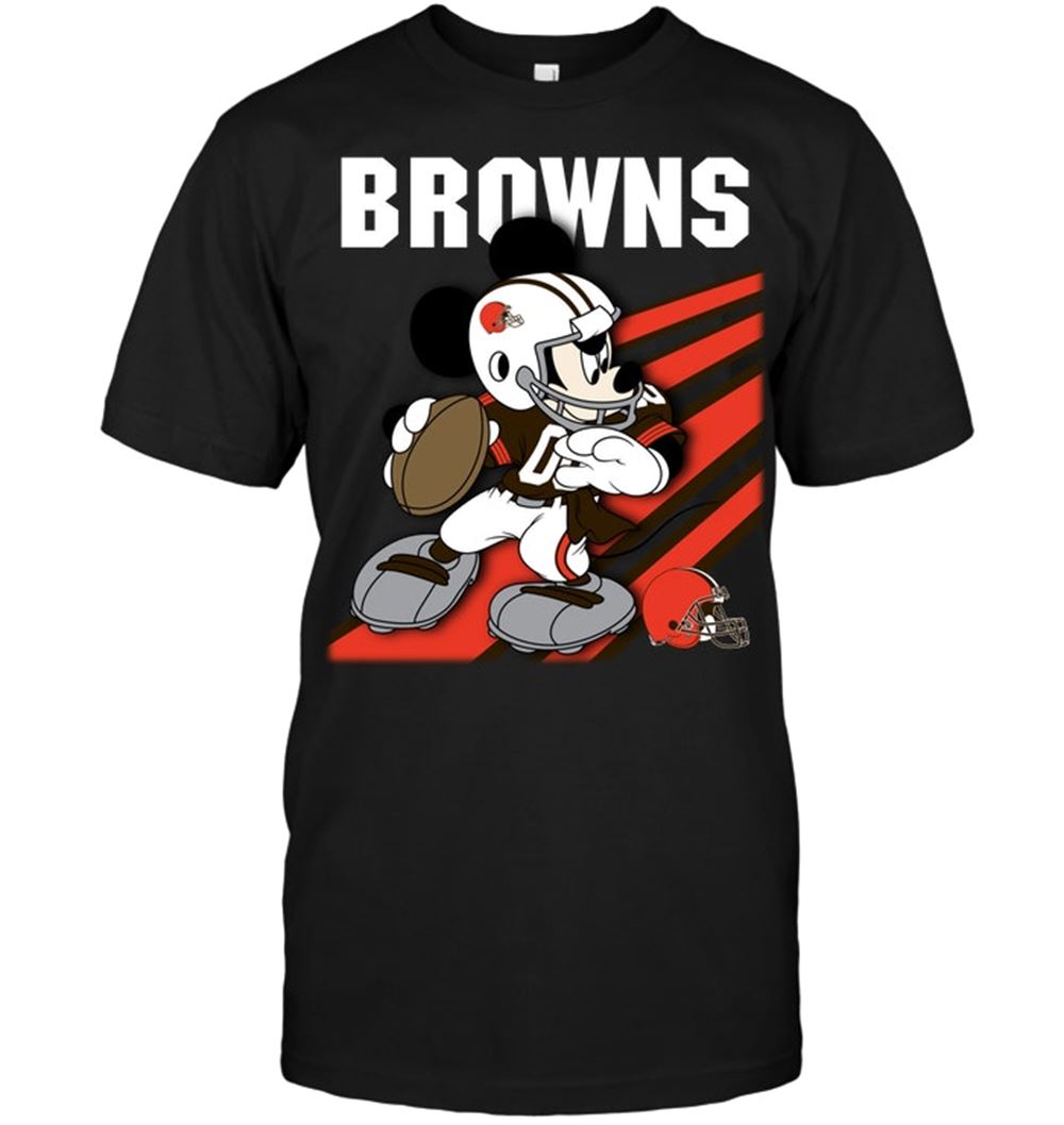 Attractive Nfl Cleveland Browns Mickey Mouse Disney 
