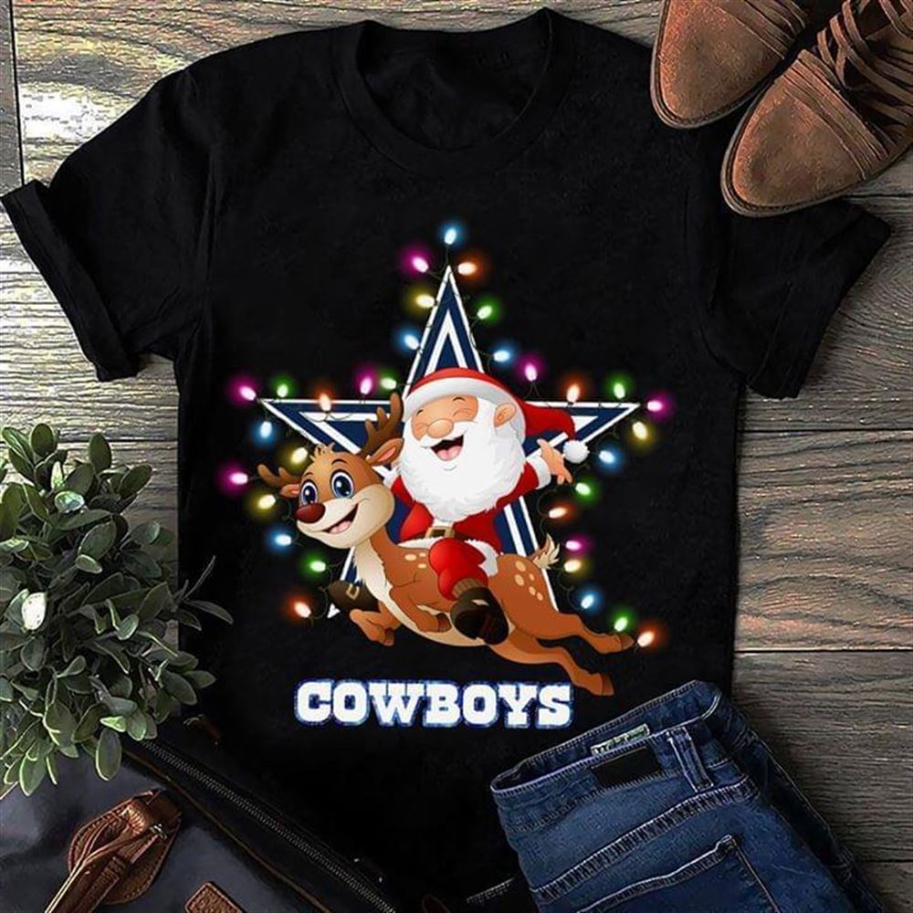 dallas cowboys christmas shirts