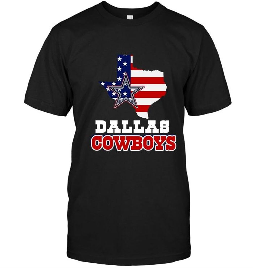 Best Nfl Dallas Cowboys Texas 4th July Independence Day American Flag Shirt 
