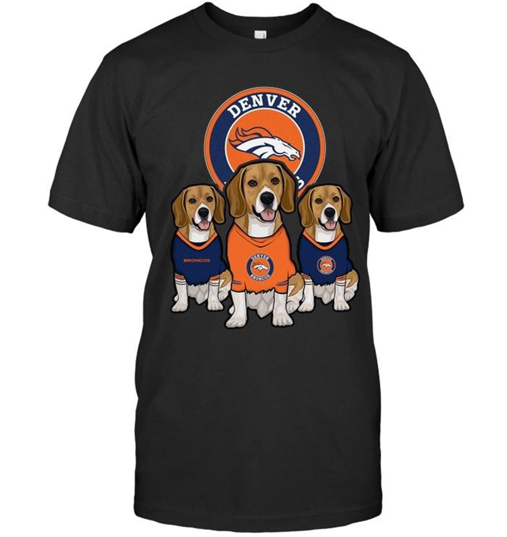 Best Nfl Denver Broncos Beagles Fan Shirt 