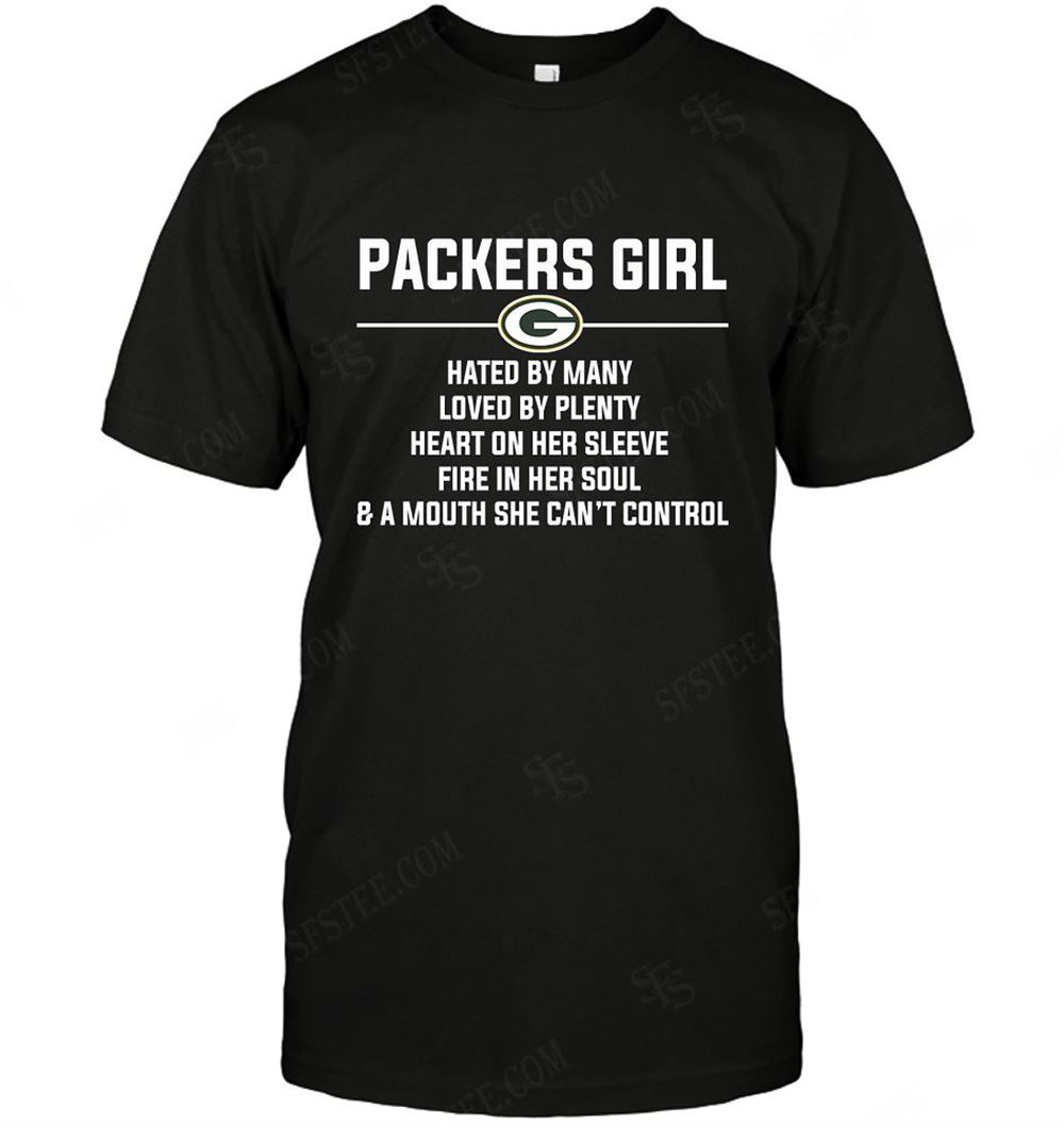 Limited Editon Nfl Green Bay Packers Girl Hated By Many Loved By Plenty 