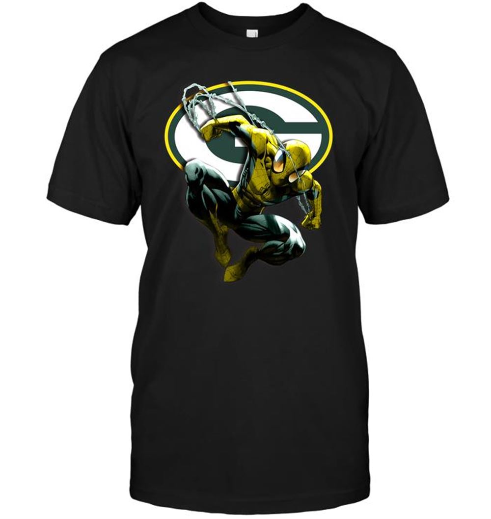 Special Nfl Green Bay Packers Spiderman Green Bay Packers 