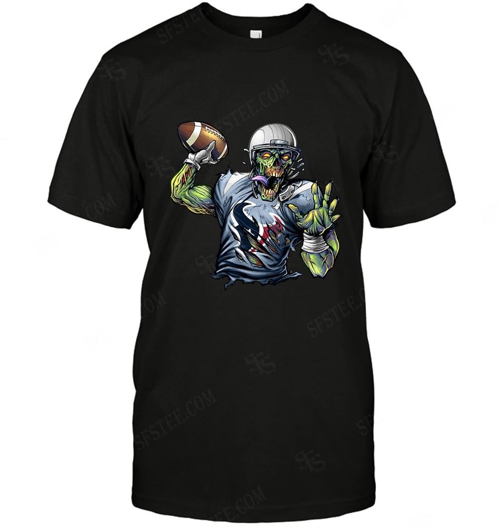 Awesome Nfl Houston Texans Zombie Walking Dead Play Football 
