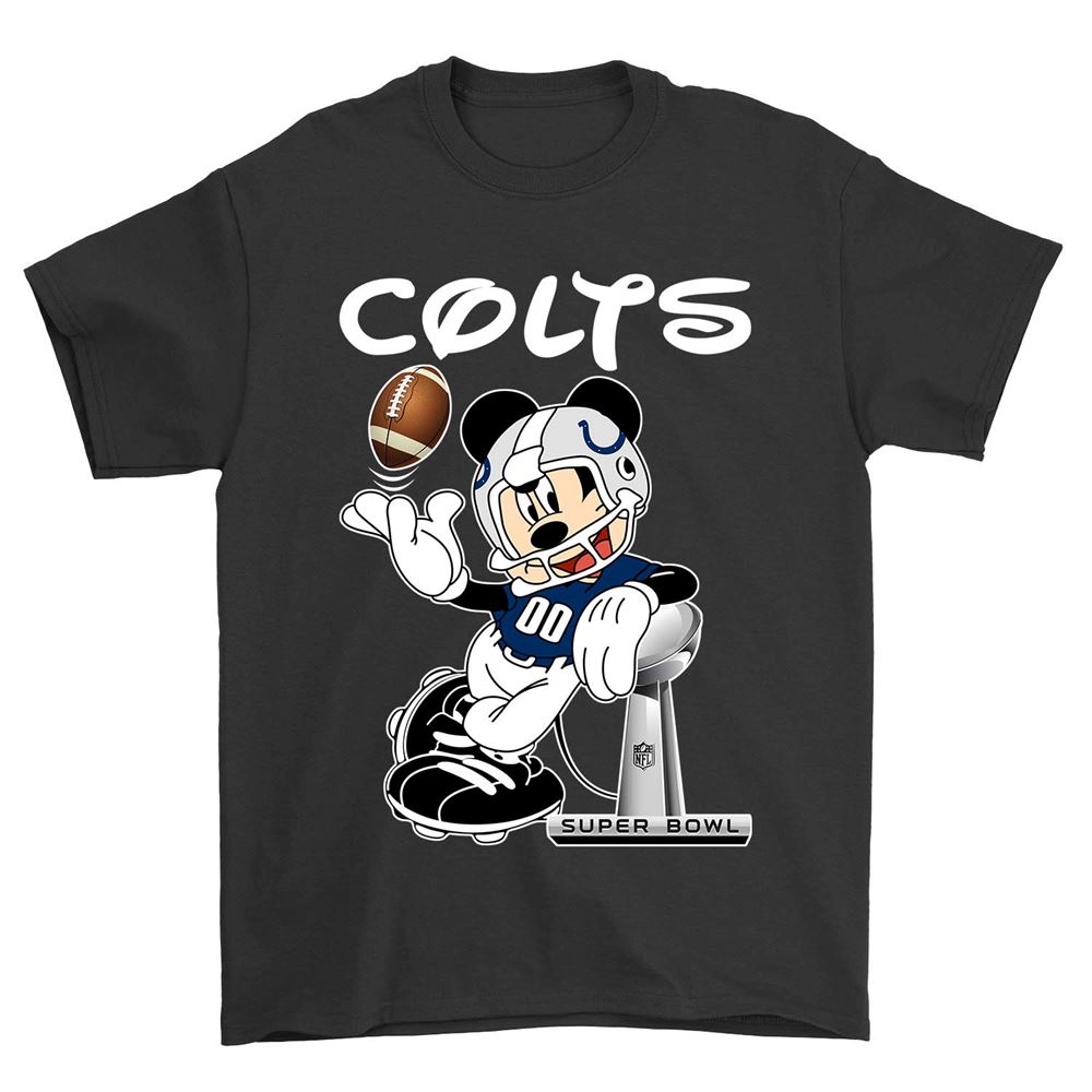 Limited Editon Nfl Indianapolis Colts Mickey Mouse Indianapolis Colts 