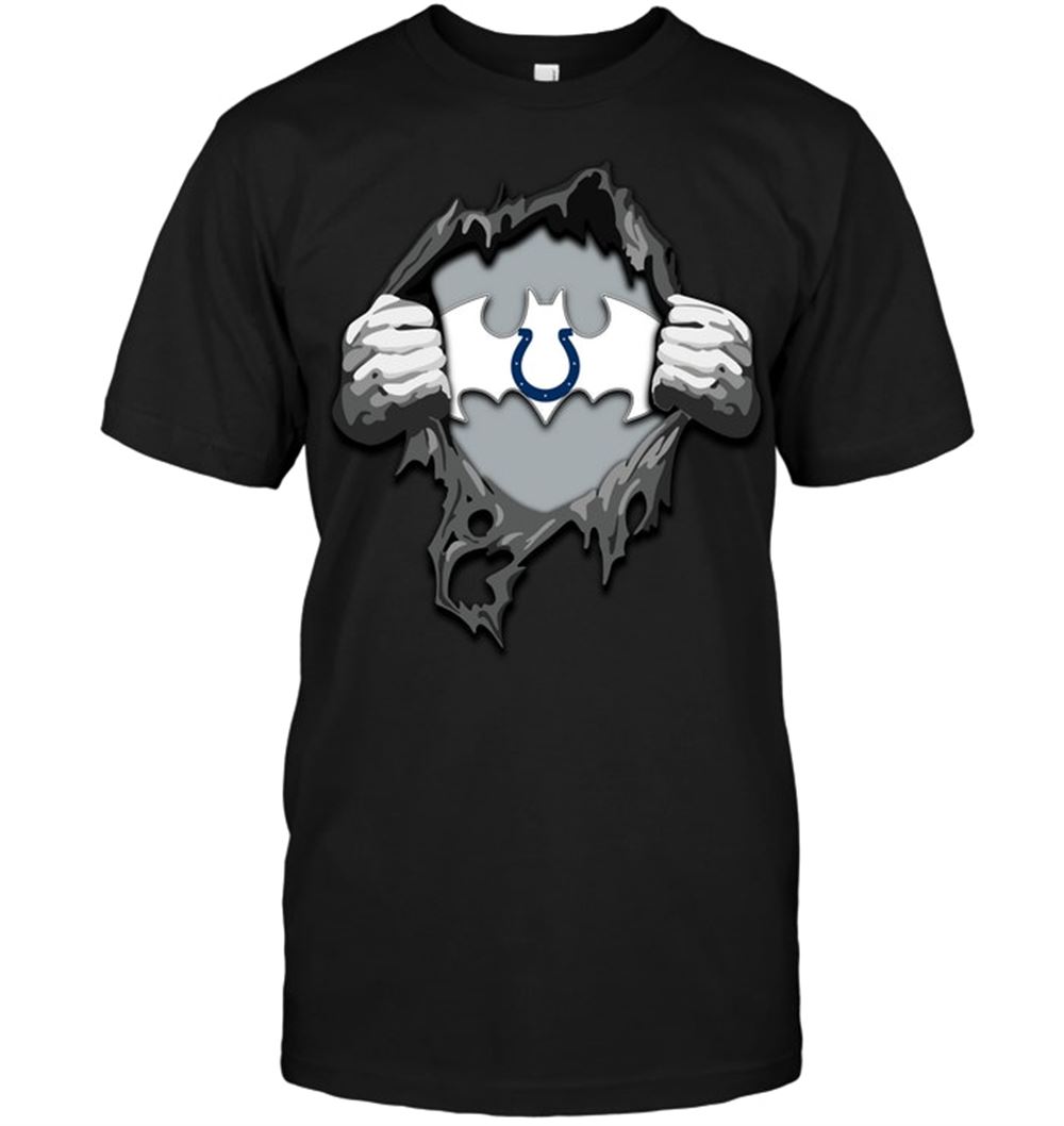 Awesome Nfl Indianapolis Colts Ripping Tearing Through Logo Batman 
