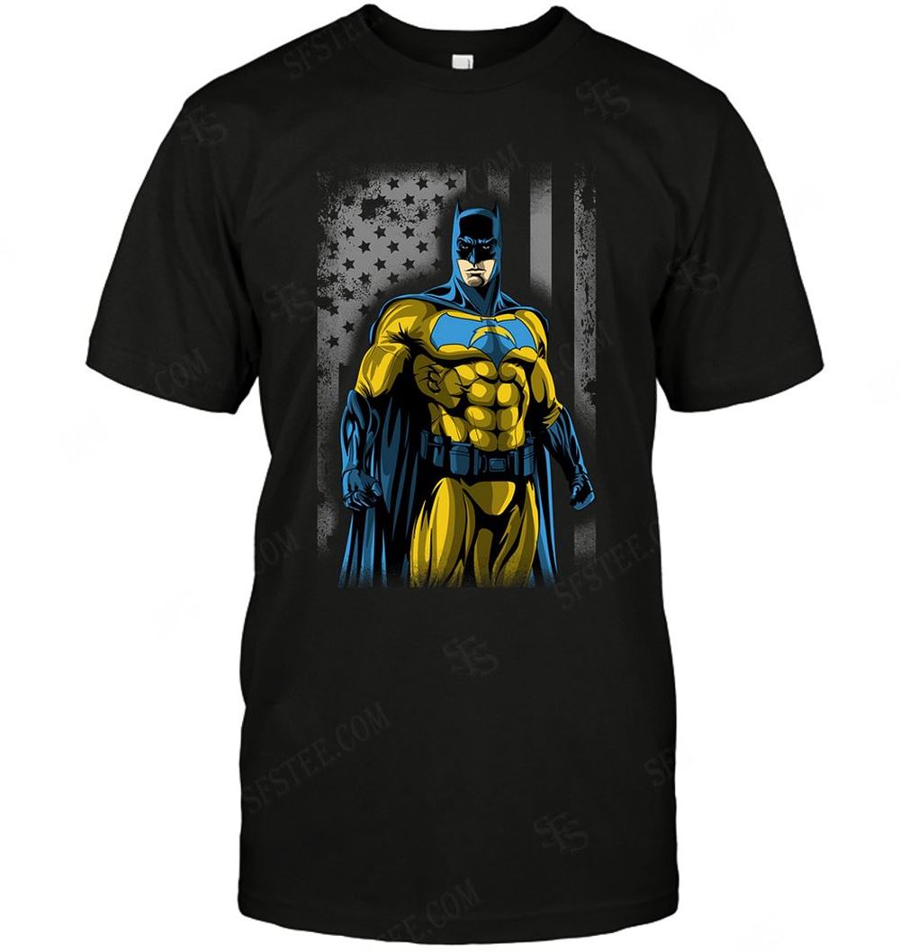 Limited Editon Nfl Los Angeles Chargers Batman Flag Dc Marvel Jersey Superhero Avenger 