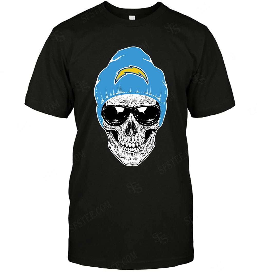 Best Nfl Los Angeles Chargers Skull Rock With Beanie 