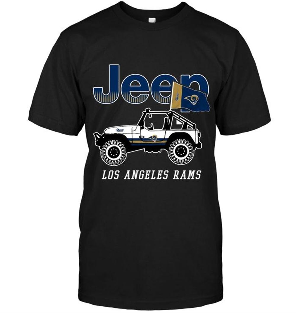 High Quality Nfl Los Angeles Rams Jeep Shirt 