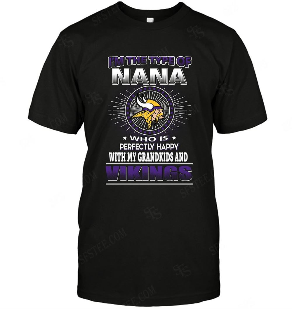 Gifts Nfl Minnesota Vikings Nana Loves Grandkids 