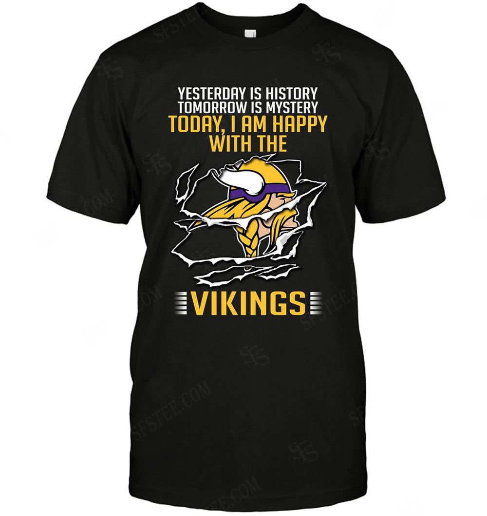 Special Nfl Minnesota Vikings Yesterday Is History 