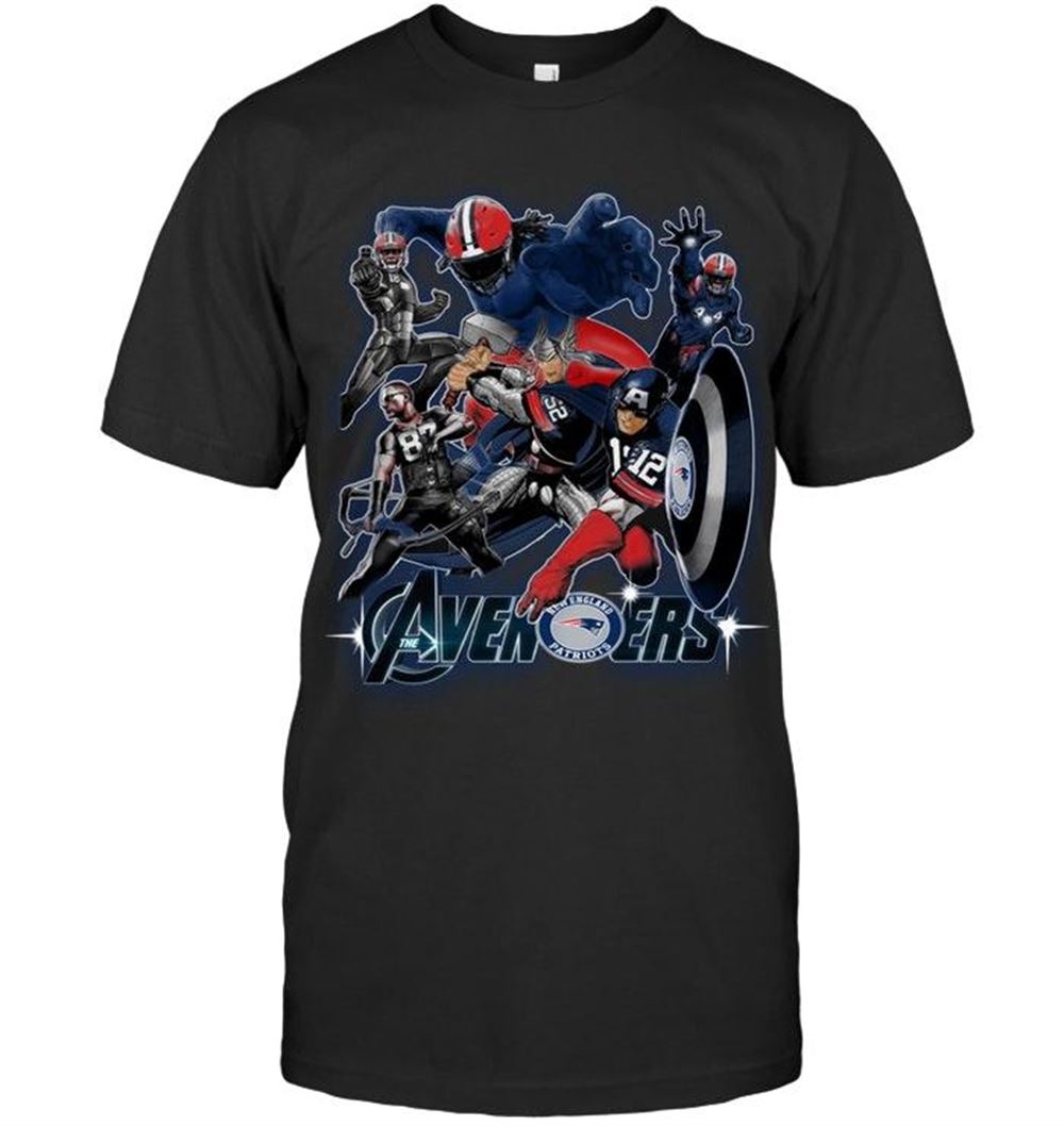 Limited Editon Nfl New England Patriots The Avengers Assemble Fighting Simpson Shirt 