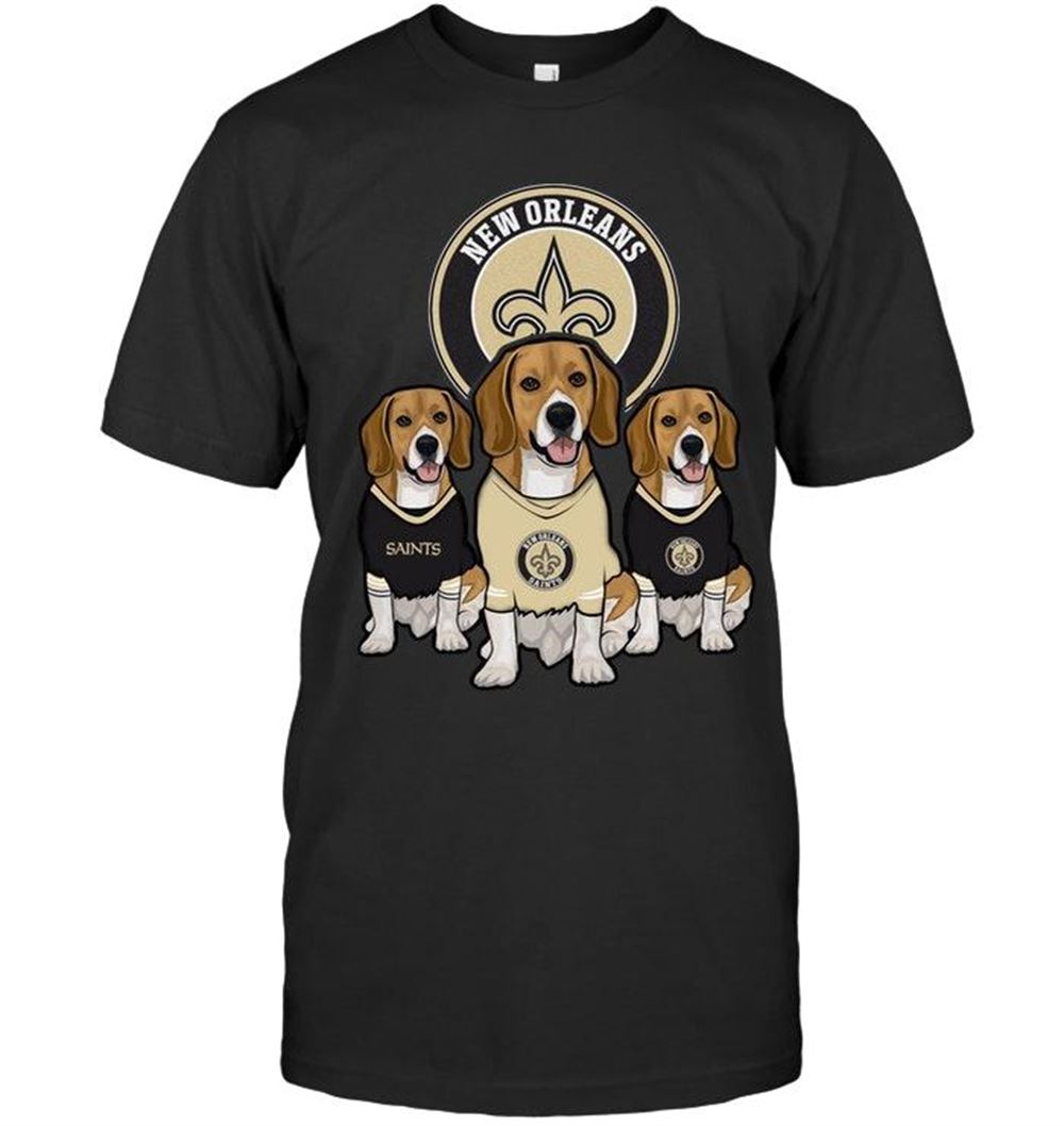 Best Nfl New Orleans Saints Beagles Fan Shirt 