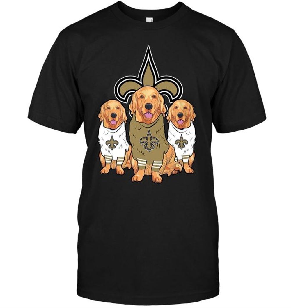 Limited Editon Nfl New Orleans Saints Golden Retriever New Orleans Saints Fan Shirt 