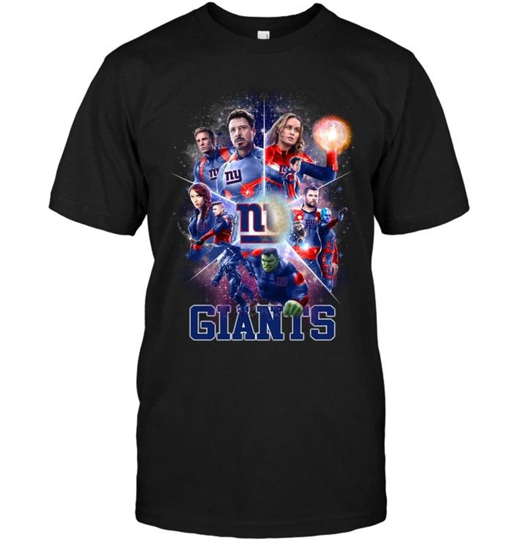 Promotions Nfl New York Giants Avengers Endgame New York Giants Shirt 