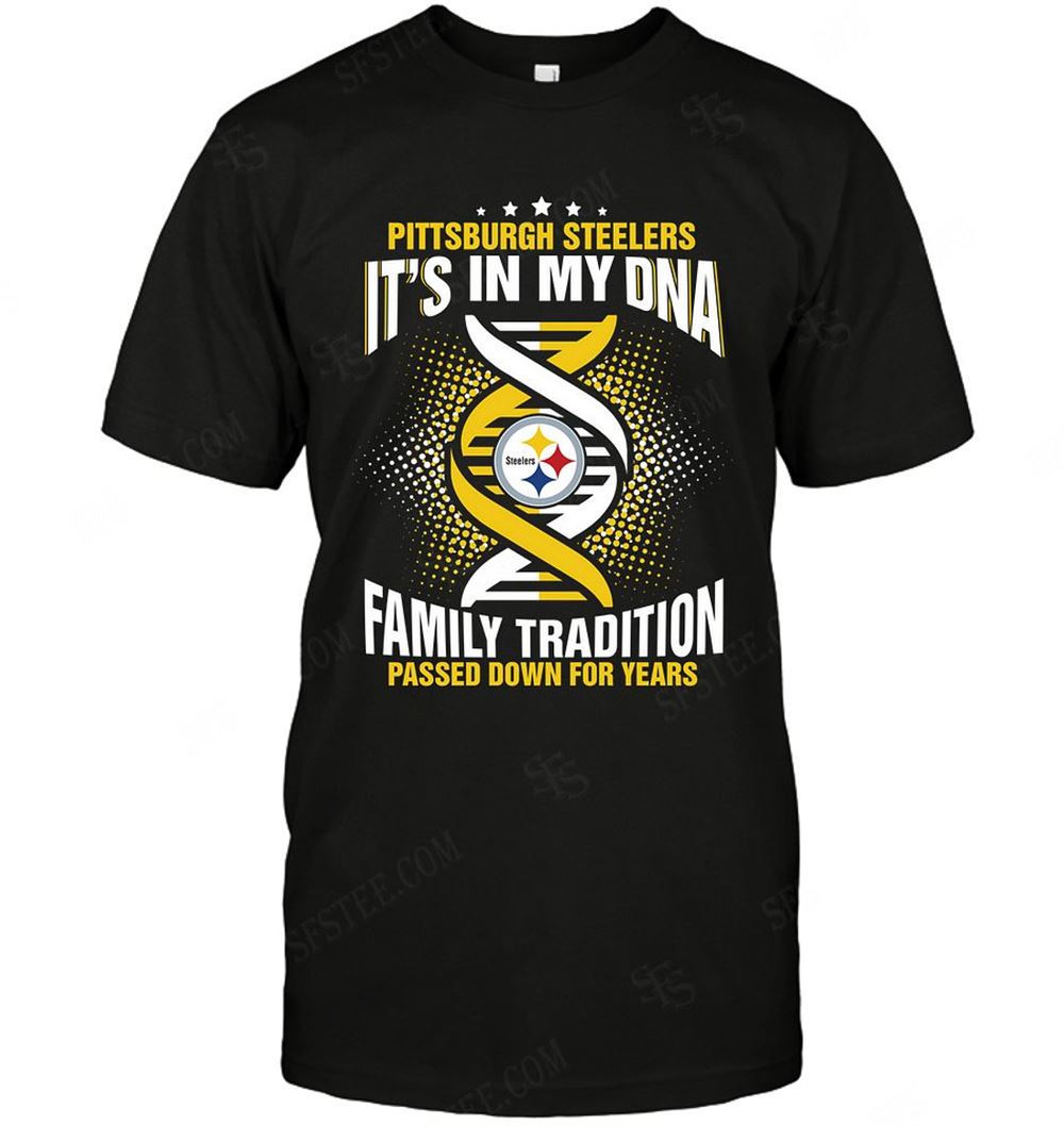 Awesome Nfl Pittsburgh Steelers It Is My Dna 