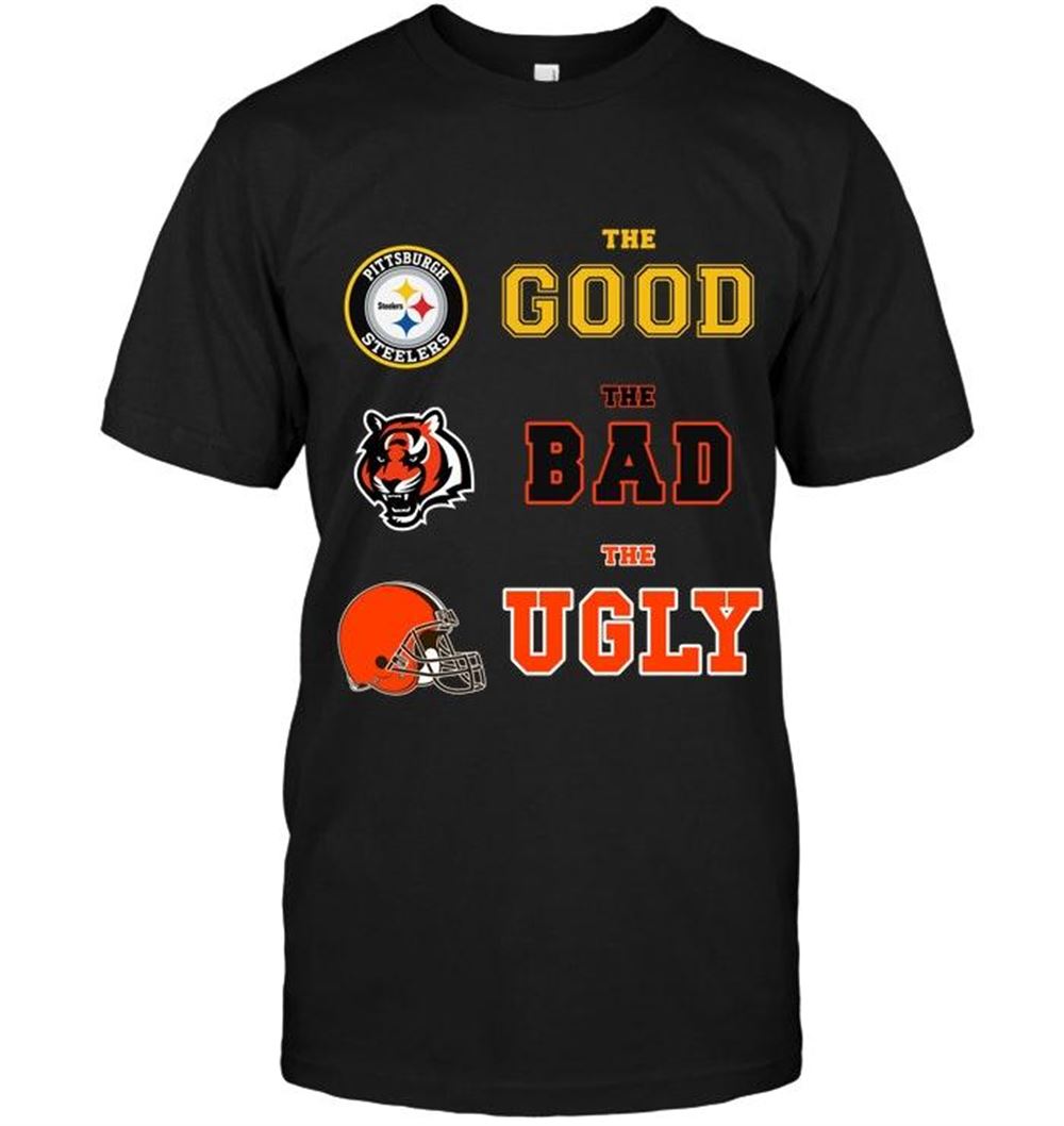 Limited Editon Nfl Pittsburgh Steelers The Good The Bad The Ugly T Shirt 