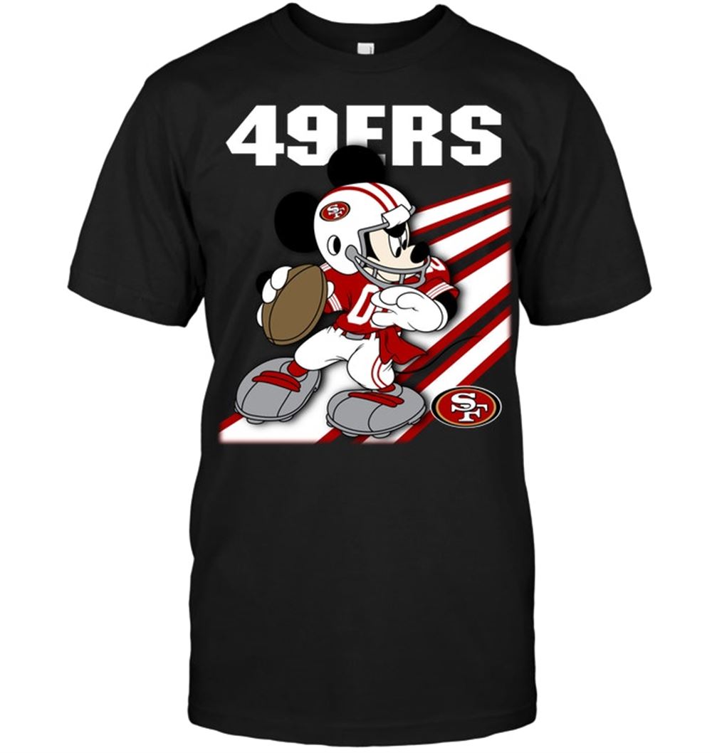 Awesome Nfl San Francisco 49ers Mickey Mouse Disney 