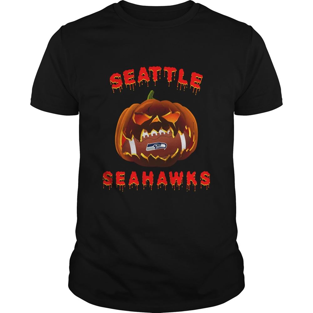 Special Nfl Seattle Seahawks Halloween Pumpkin Seattle Seahawks Nfl 