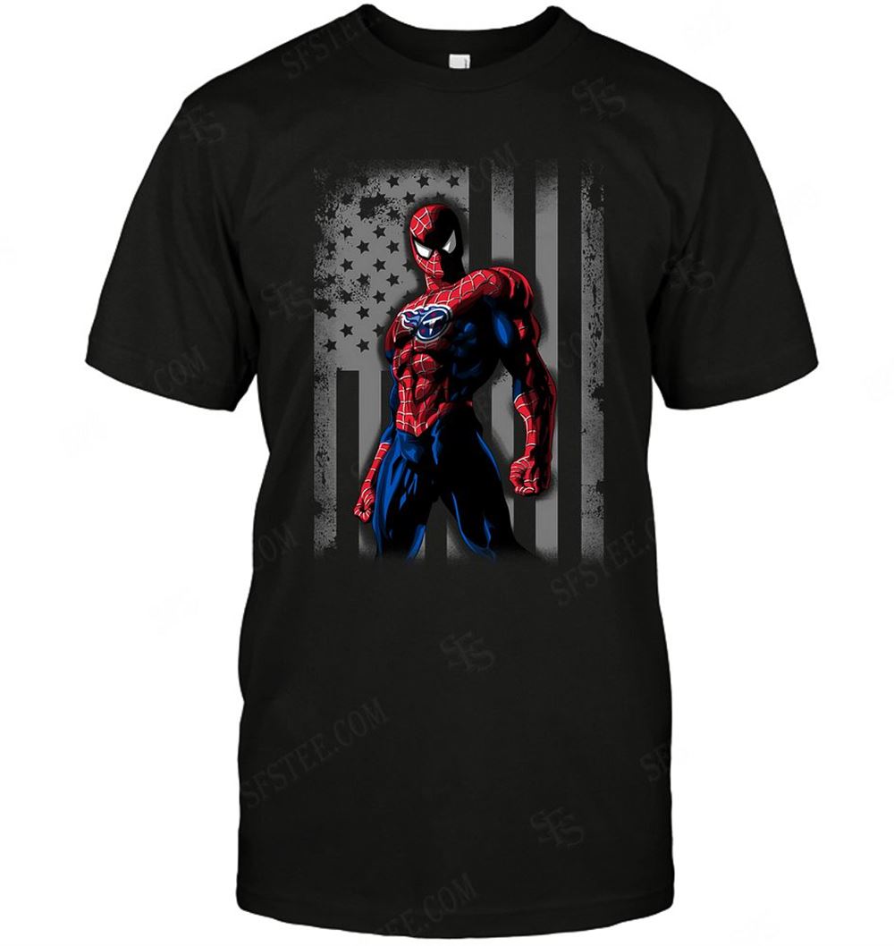 Best Nfl Tennessee Titans Spiderman Flag Dc Marvel Jersey Superhero Avenger 