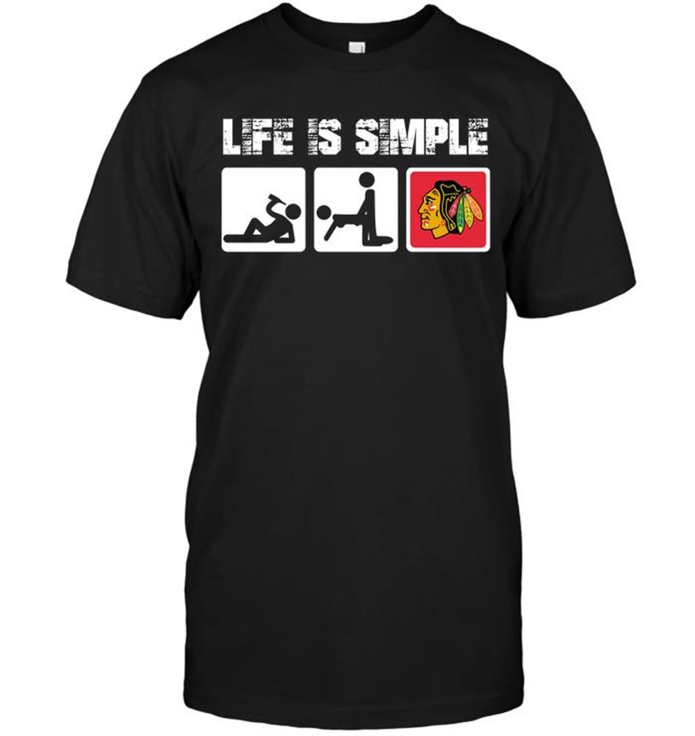 Promotions Nhl Chicago Blackhawks Life Is Simple 