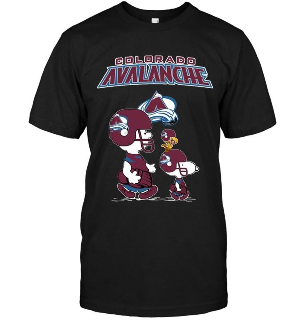 High Quality Nhl Colorado Avalanche Snoopy Shirt 
