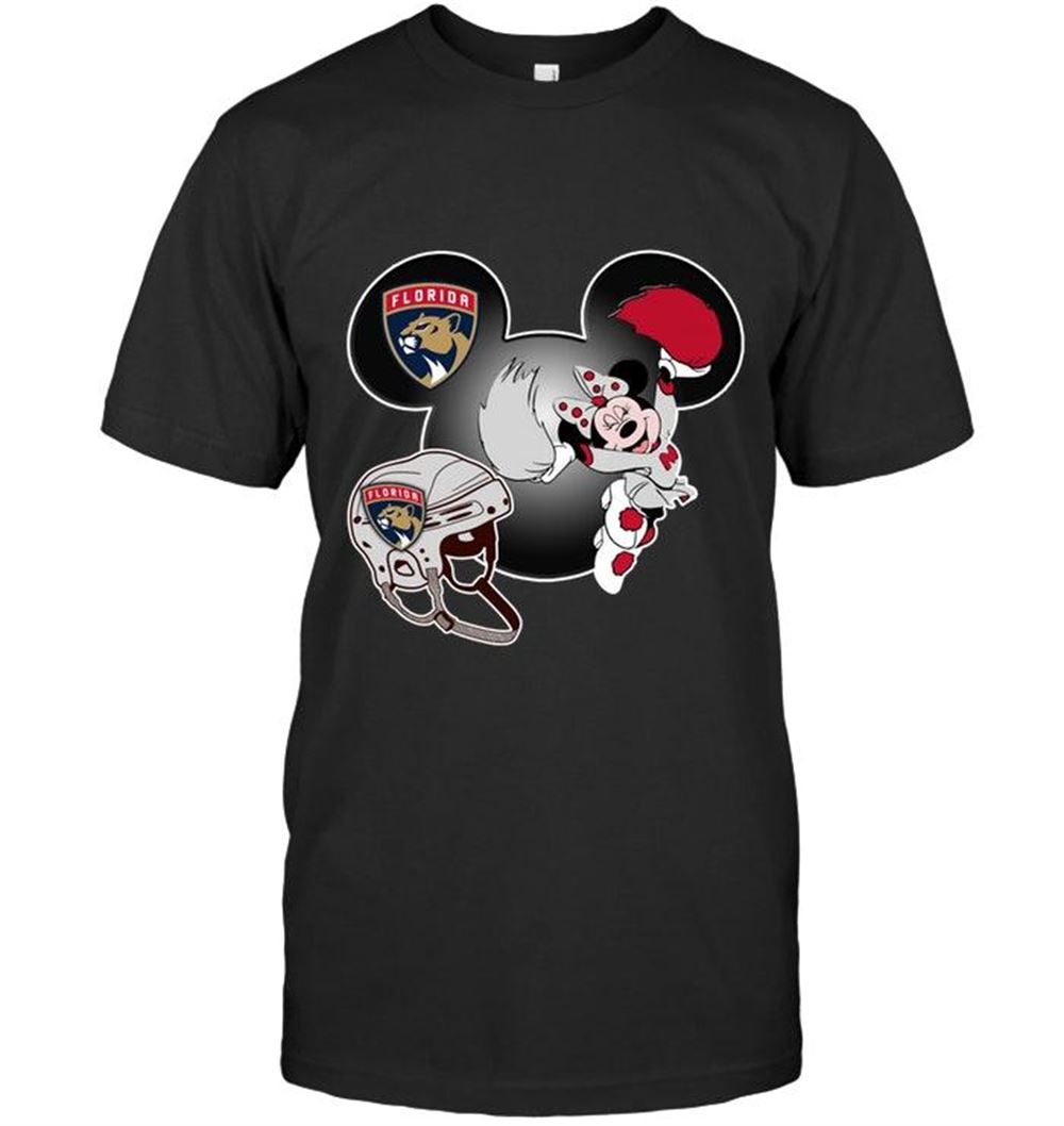 High Quality Nhl Florida Panthers Minnie Cheerleader Shirt 