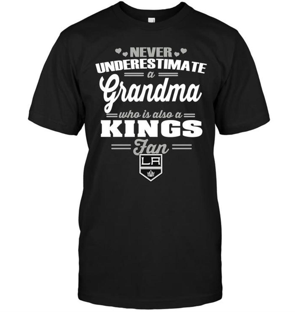 Promotions Nhl Los Angeles Kings Never Underestimate A Grandma Who Is Also A Kings Fan 