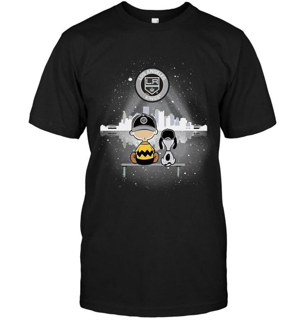 Attractive Nhl Los Angeles Kings Snoopy Watch Los Angeles Kings City Star Light Shirt 