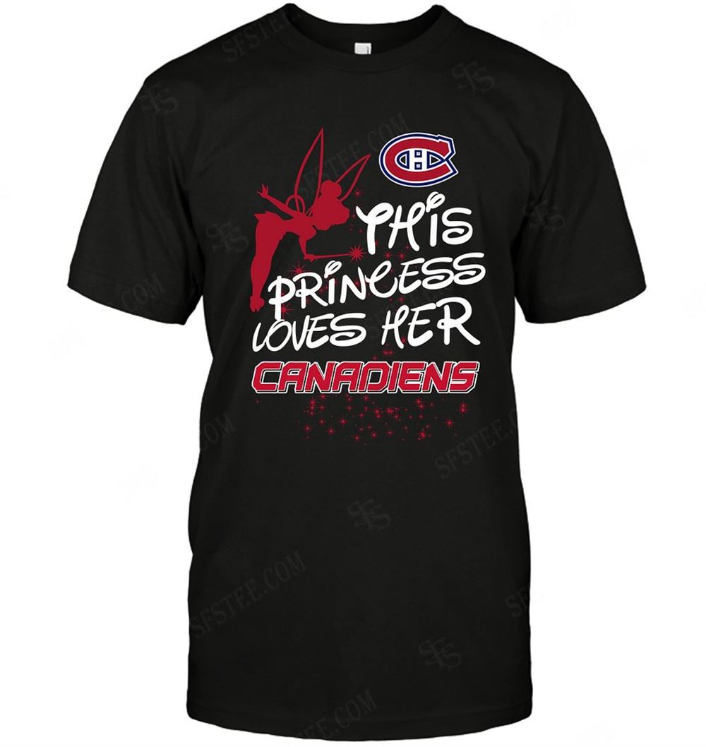Gifts Nhl Montreal Canadiens Fairy Disney This Princess Loves Her Team 