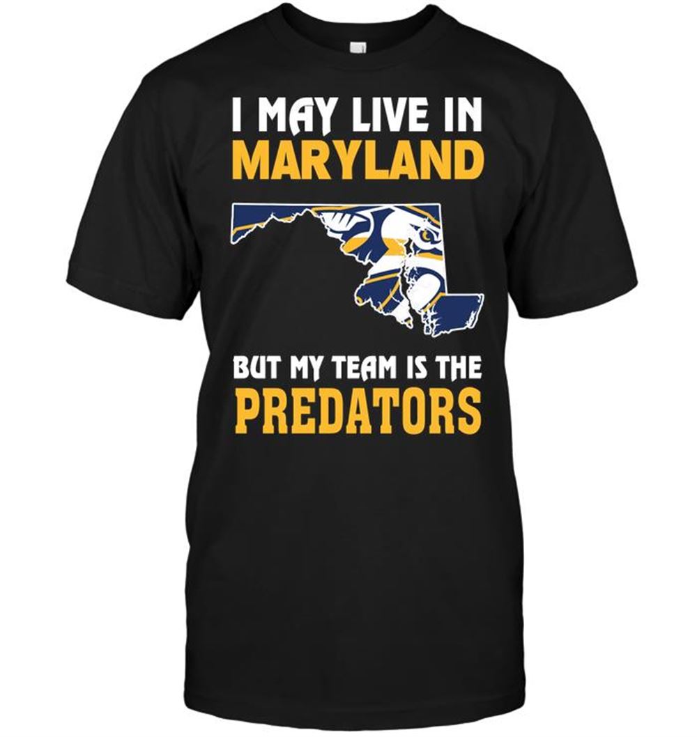 Interesting Nhl Nashville Predators I May Live In Maryland But My Team Is The Predators 