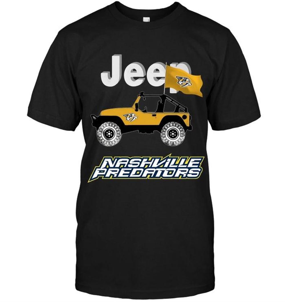 Special Nhl Nashville Predators Jeep Nashville Predators Fan Shirt 