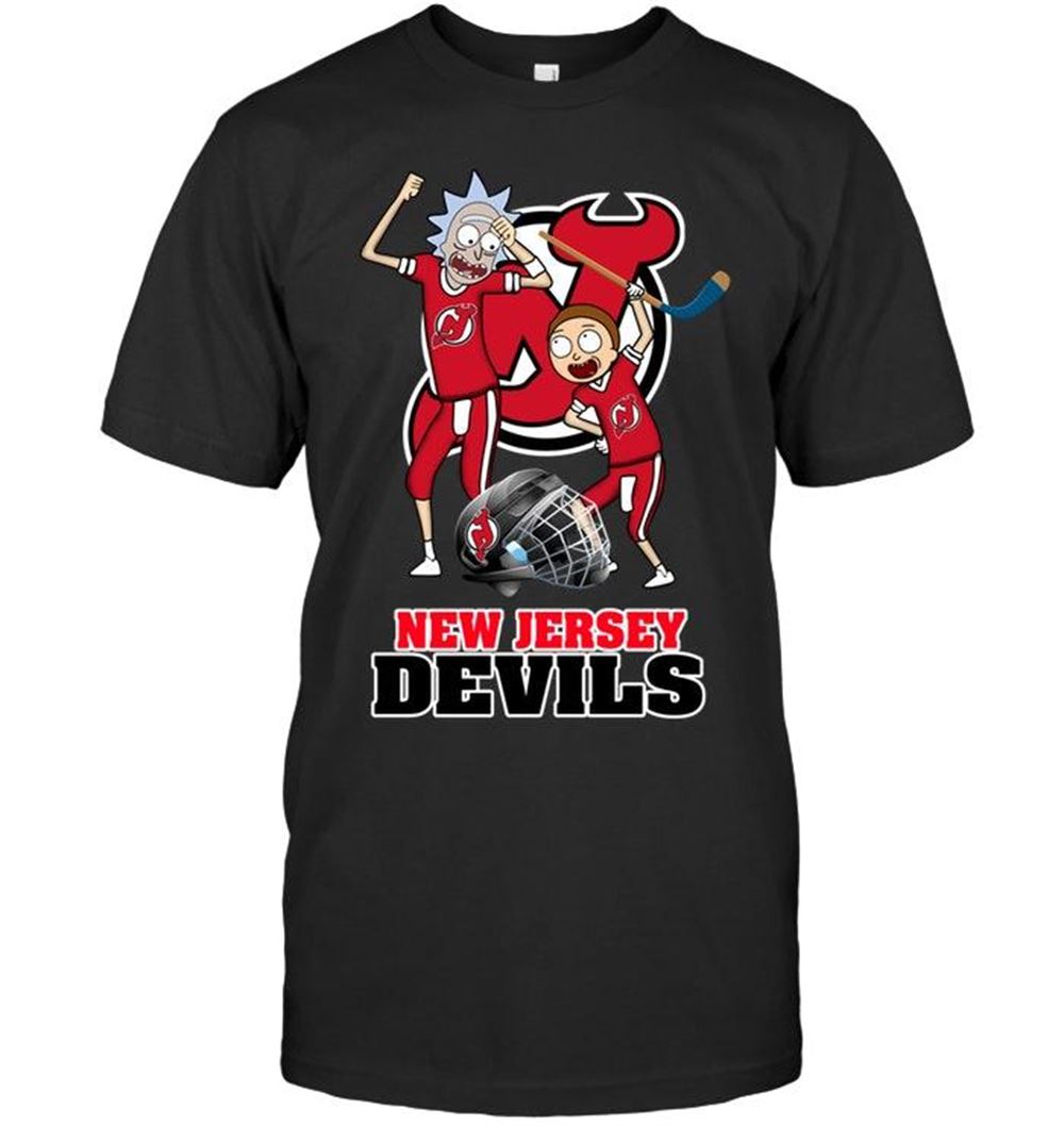 Happy Nhl New Jersey Devils Rick And Morty Fan Shirt 