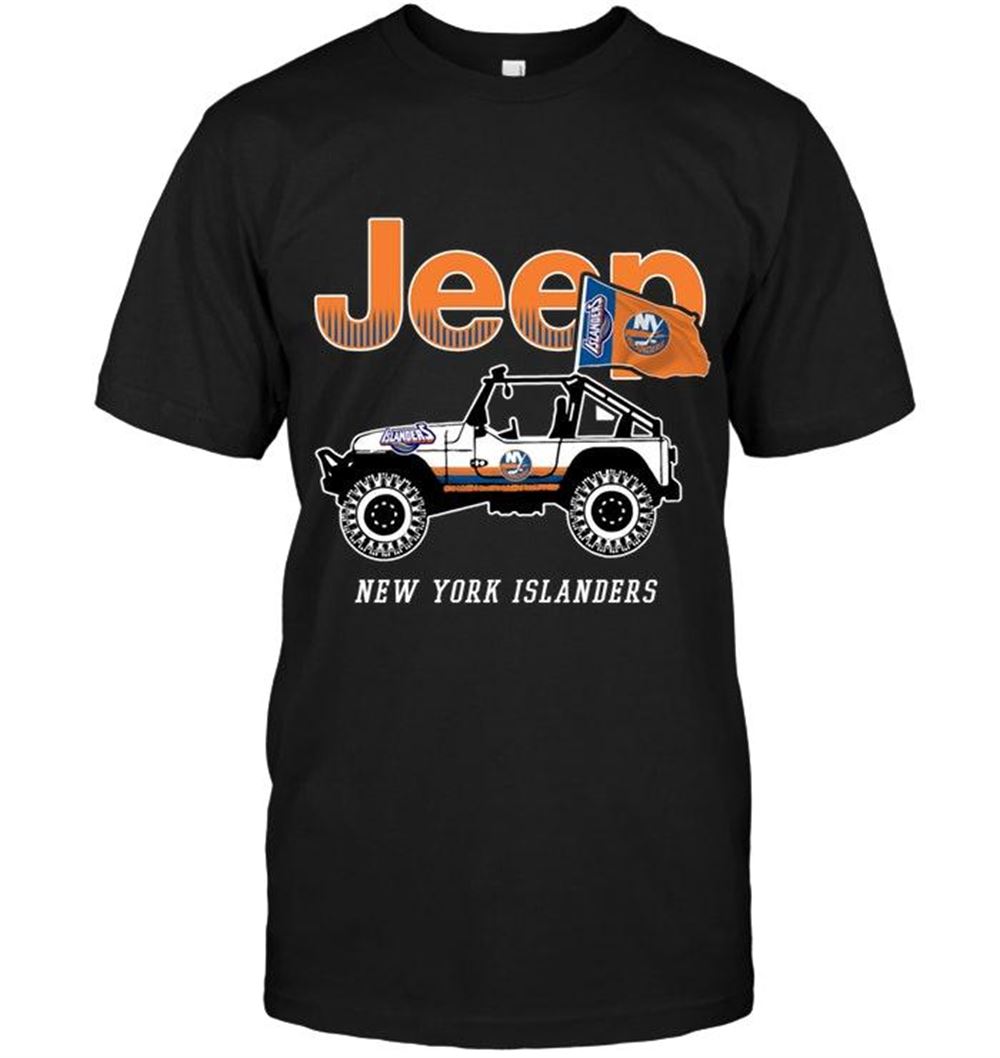 Awesome Nhl New York Islanders Jeep Shirt 