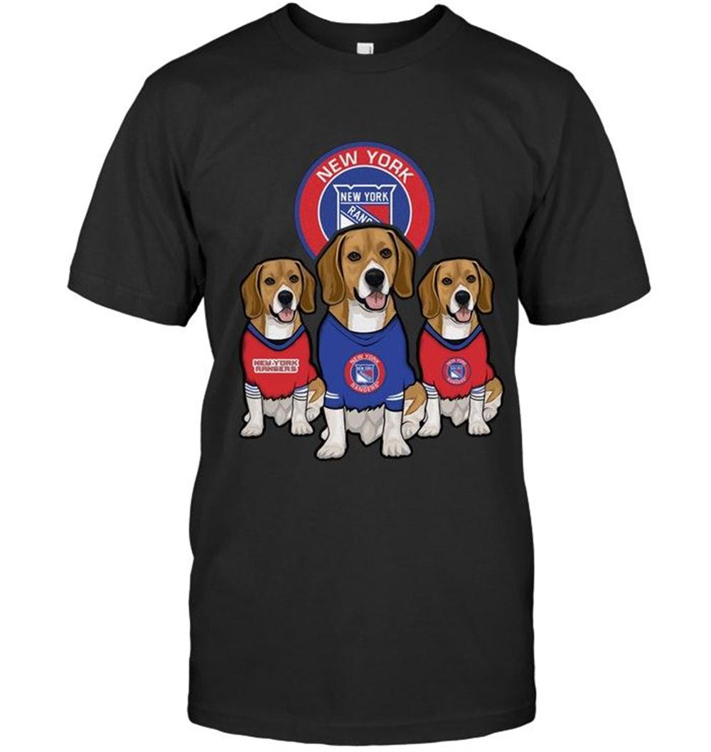 Limited Editon Nhl New York Rangers Beagles Fan Shirt 