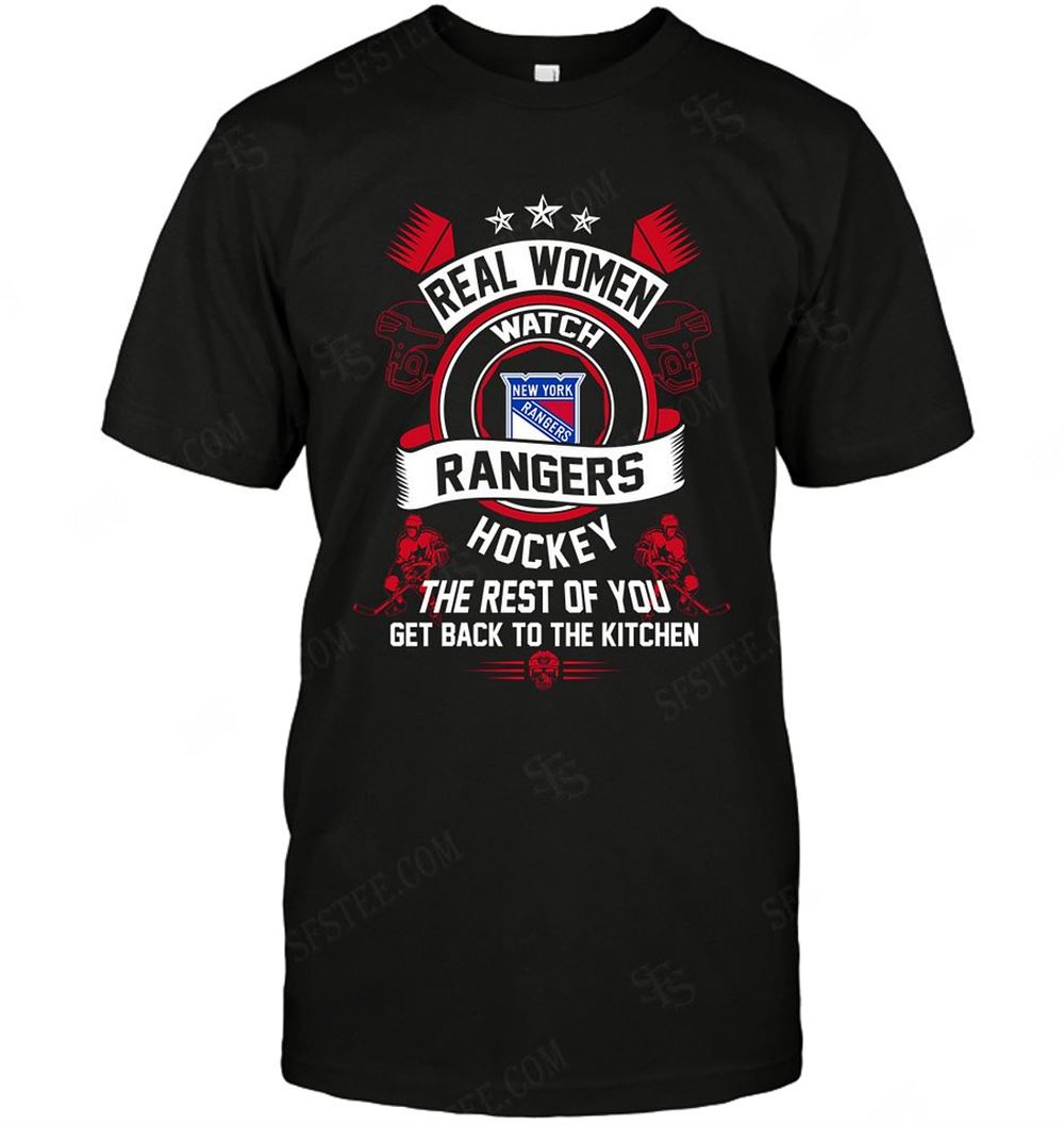 Awesome Nhl New York Rangers Real Women Watch Football 